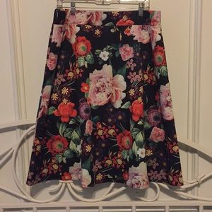 Floral skirt